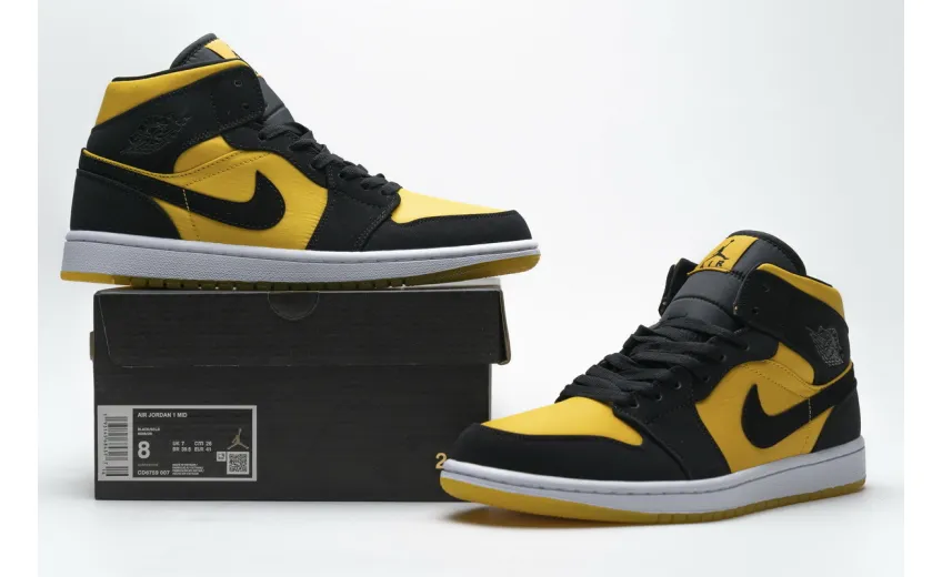 Bstsneaker- Air Jordan 1 Mid University Gold CD6759-007 
