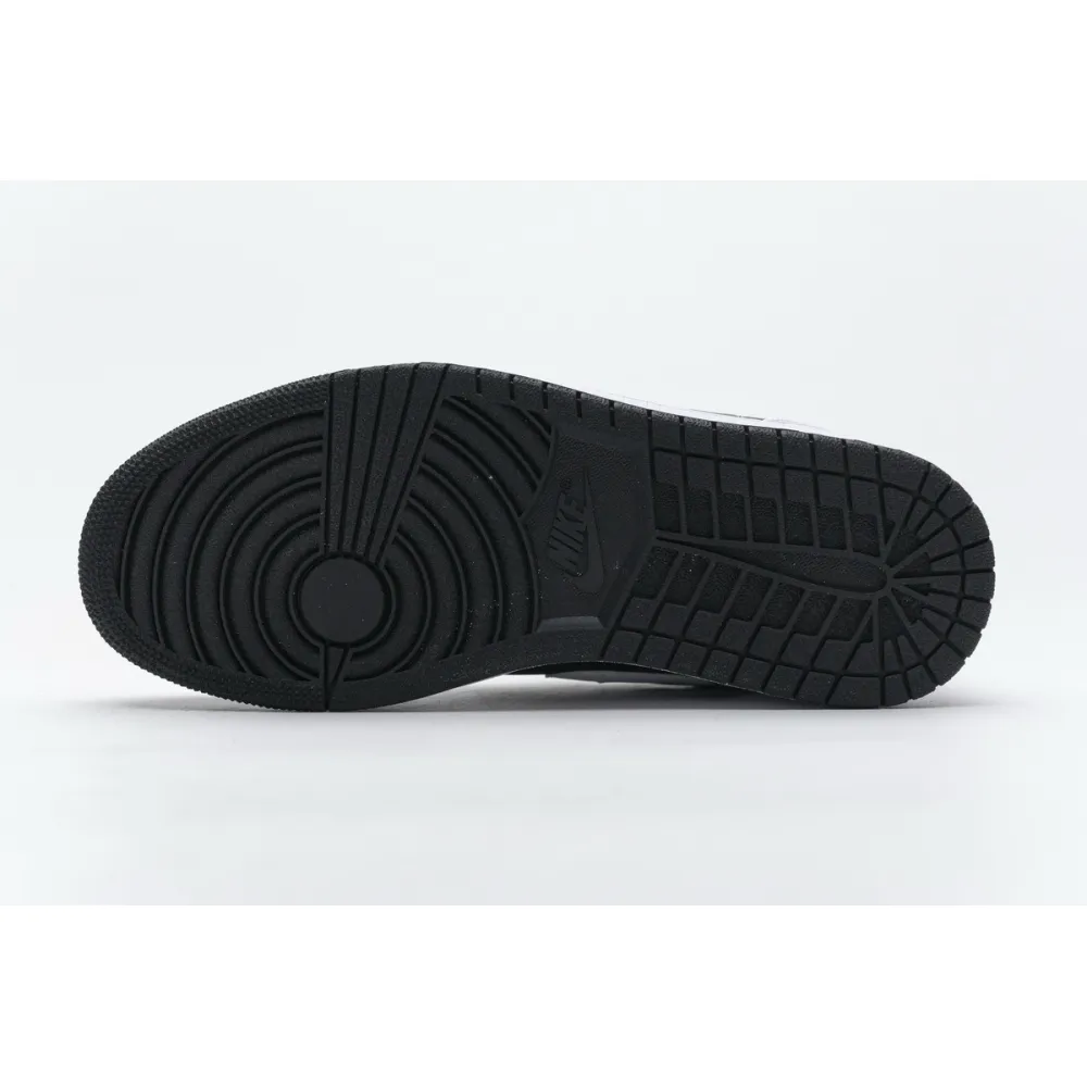 Bstsneaker- Air Jordan 1 Mid White Black 554724-113 