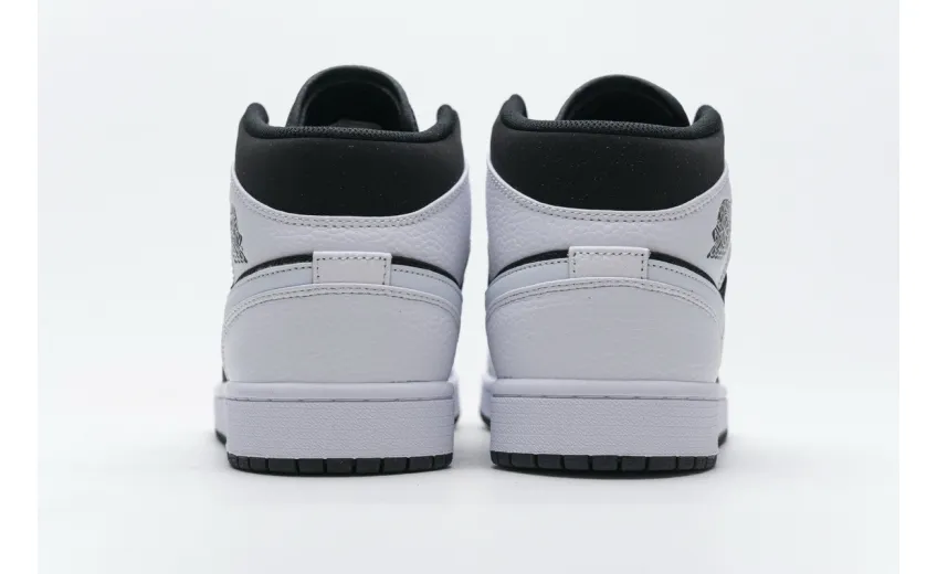 Bstsneaker- Air Jordan 1 Mid White Black 554724-113 