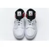 Bstsneaker- Air Jordan 1 Mid White Black Gym Red 554724-116  