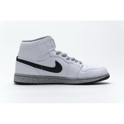 Bstsneaker- Air Jordan 1 Mid White Cement (GS) 554725-115  02