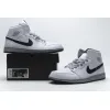 Bstsneaker- Air Jordan 1 Mid White Cement (GS) 554725-115 