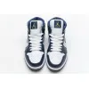 Bstsneaker- Air Jordan 1 Mid White Metallic Gold Obsidian 554724-174 