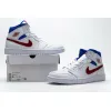 Bstsneaker- Air Jordan 1 Mid White Red Royal (W) BQ6472-164 
