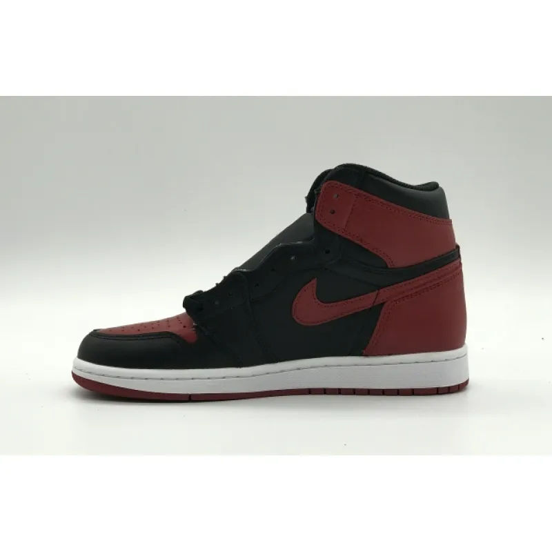  Air Jordan 1 Retro Bred &quot;Banned&quot; (2016) 555088-001 