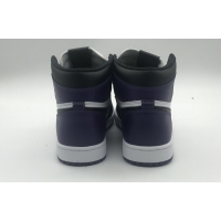  Air Jordan 1 Retro High Court Purple White 555088-500 