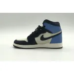  Air Jordan 1 Retro High Obsidian UNC 555088-140 