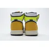 Bstsneaker-Air Jordan 1 Retro High White Black Volt University Gold 555088-118