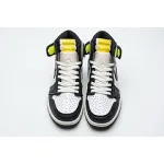 Bstsneaker-Air Jordan 1 Retro High White Black Volt University Gold 555088-118
