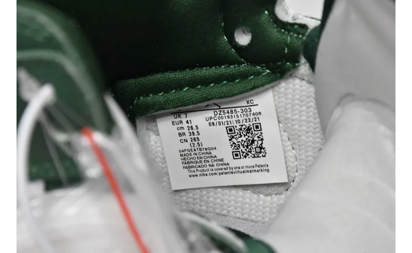 Bstsneaker- Air Jordan 1 Retro High OG Gorge Green DZ5485-303 