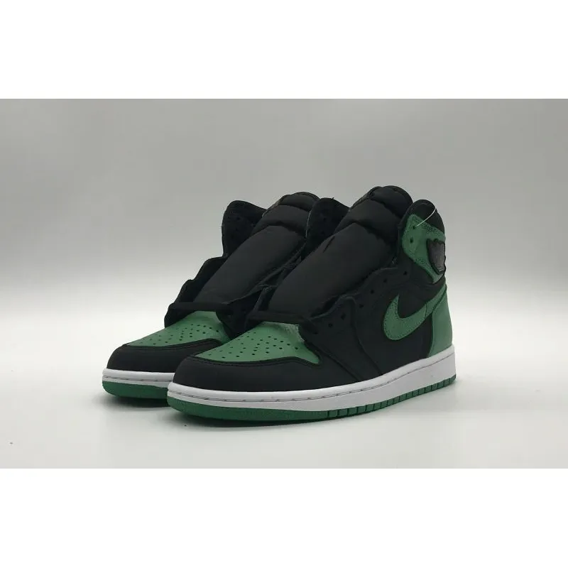  Air Jordan 1 Retro High Pine Green Black 555088-030 
