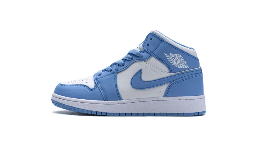 Bstsneaker- Air Jordan 1 Retro Mid UNC 554724-106 