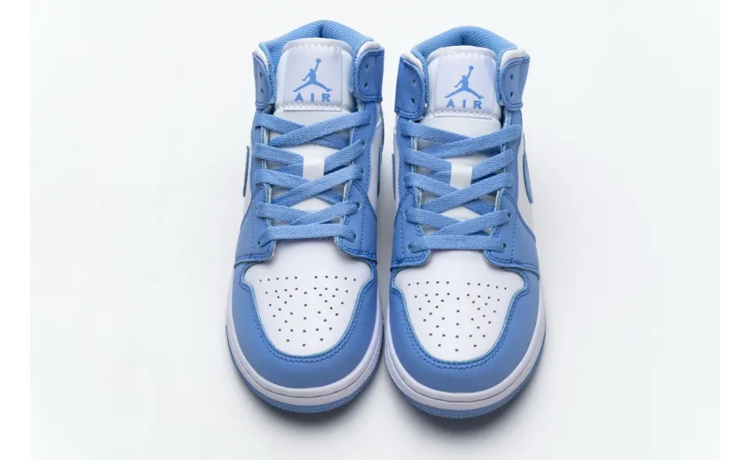 Bstsneaker- Air Jordan 1 Retro Mid UNC 554724-106 