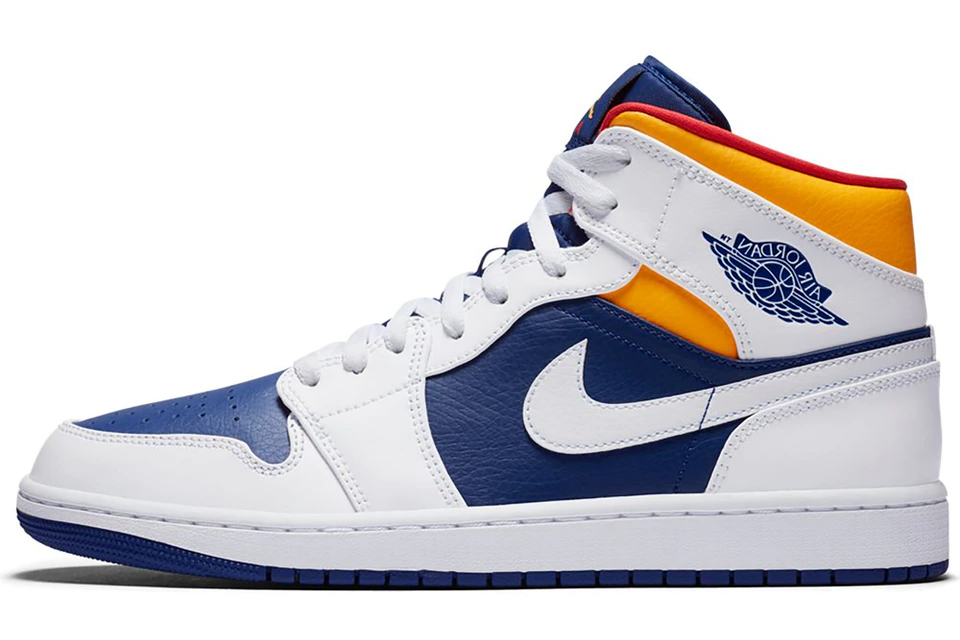 Bstsneaker- Air Jordan 1 Royal Blue Laser Orange 554724-131 