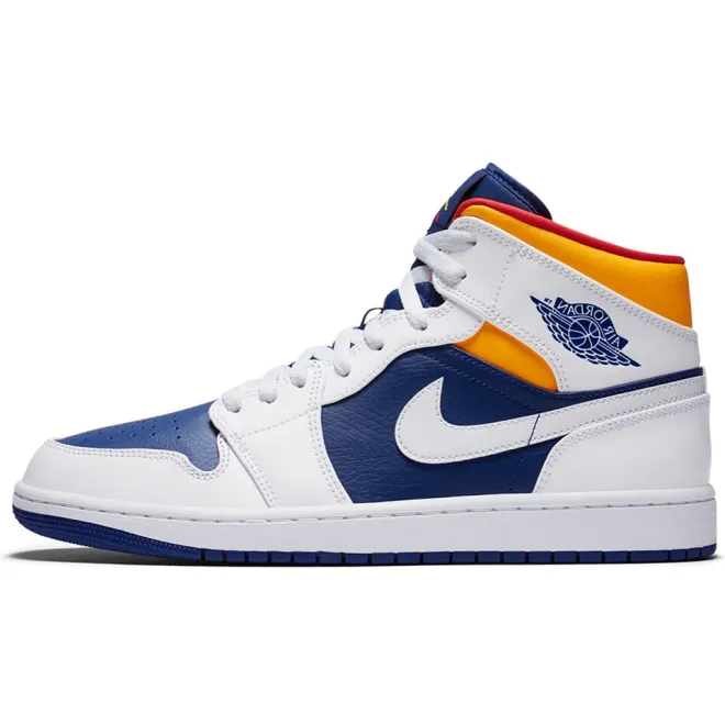 Bstsneaker- Air Jordan 1 Royal Blue Laser Orange 554724-131 