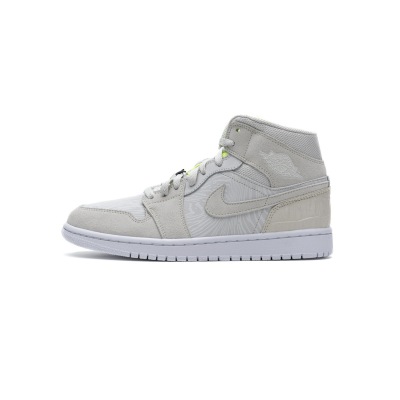 Bstsneaker- Air Jordan 1 Vast Grey Ghost Green (W) CV3018--001  01