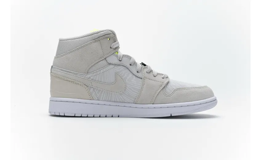 Bstsneaker- Air Jordan 1 Vast Grey Ghost Green (W) CV3018--001 
