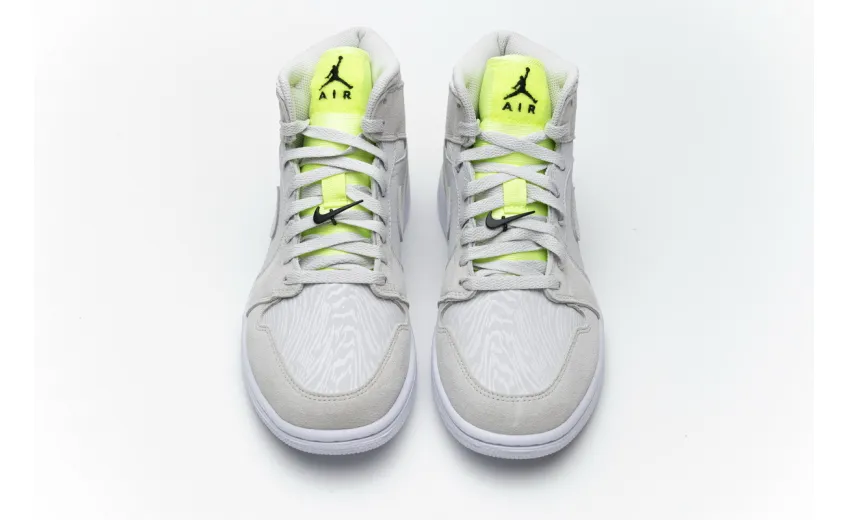 Bstsneaker- Air Jordan 1 Vast Grey Ghost Green (W) CV3018--001 