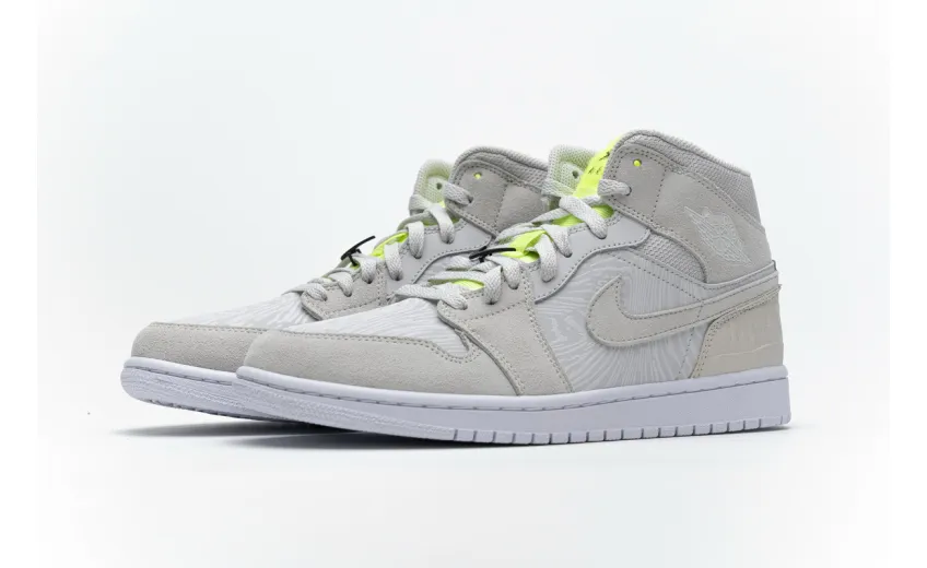 Bstsneaker- Air Jordan 1 Vast Grey Ghost Green (W) CV3018--001 