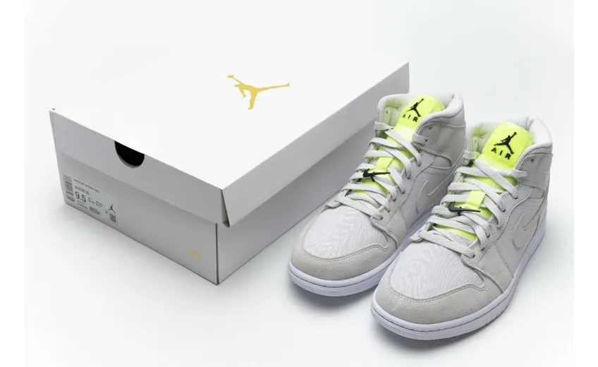 Bstsneaker- Air Jordan 1 Vast Grey Ghost Green (W) CV3018--001 