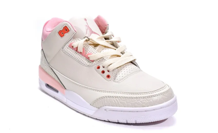 Bstsneaker- Air Jordan 3 Retro Sail Rust Pink (W) CK9246-116 