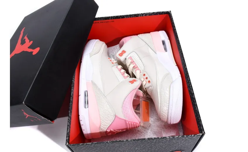 Bstsneaker- Air Jordan 3 Retro Sail Rust Pink (W) CK9246-116 