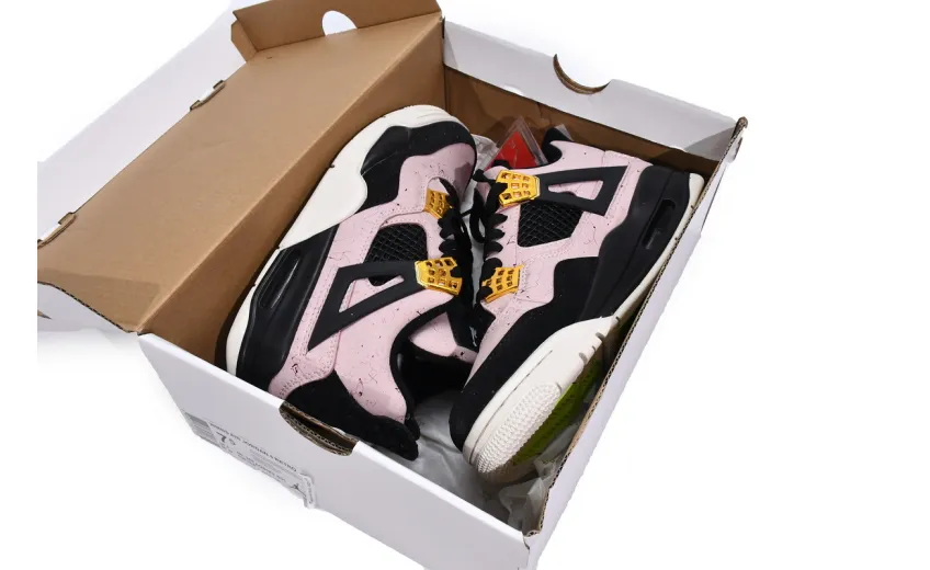 Bstsneaker- Air Jordan 4 Retro Silt Red Splatter (W) AQ9129-601  