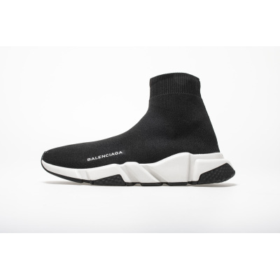  Balenciaga Speed Trainer Black White 530349 W05G9 1000  01
