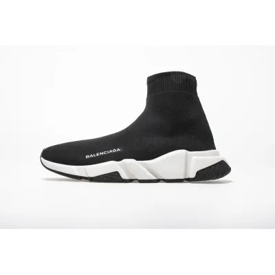  Balenciaga Speed Trainer Black White 530349 W05G9 1000  01