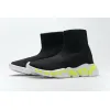 Bstsneaker- Balenciaga Stretch Mesh High Top Sneaker Black White 