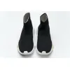 Bstsneaker- Balenciaga Stretch Mesh High Top Sneaker Black White 
