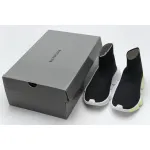 Bstsneaker- Balenciaga Stretch Mesh High Top Sneaker Black White 
