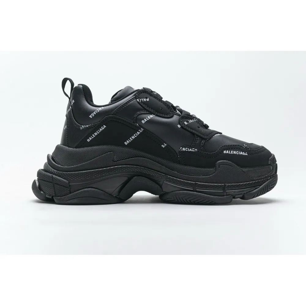  Balenciaga Triple S Black 524039 W06E2 2020 