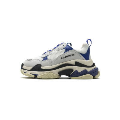 Bstsneaker- Balenciaga Triple S Black Blue Violet 490672 W09O5 1005  01