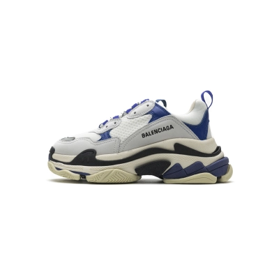 Bstsneaker- Balenciaga Triple S Black Blue Violet 490672 W09O5 1005  01