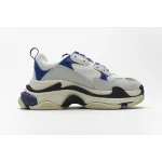 Bstsneaker- Balenciaga Triple S Black Blue Violet 490672 W09O5 1005 