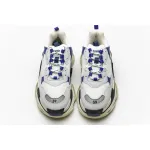 Bstsneaker- Balenciaga Triple S Black Blue Violet 490672 W09O5 1005 