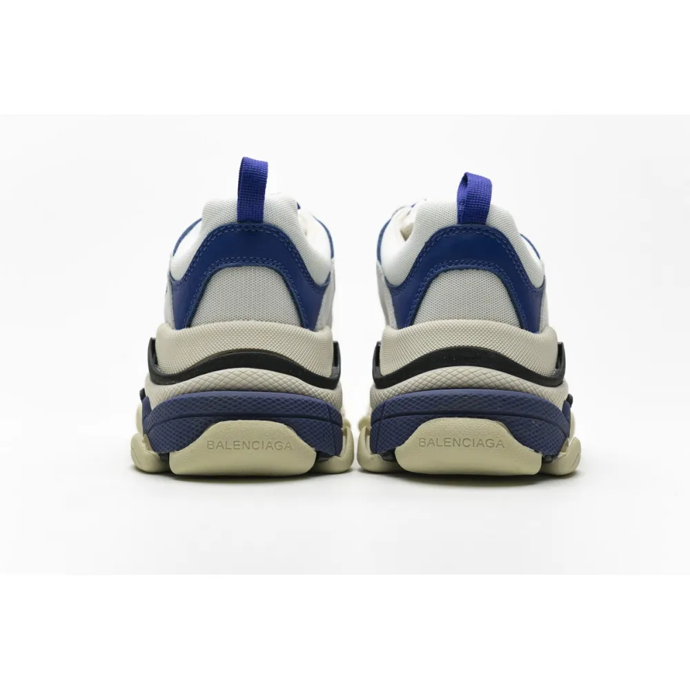 Bstsneaker- Balenciaga Triple S Black Blue Violet 490672 W09O5 1005 