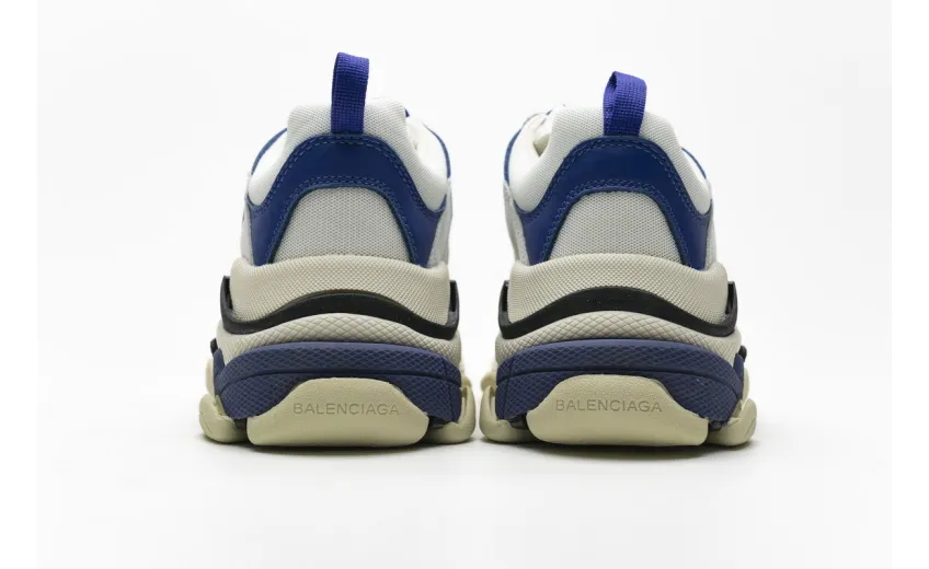 Bstsneaker- Balenciaga Triple S Black Blue Violet 490672 W09O5 1005 