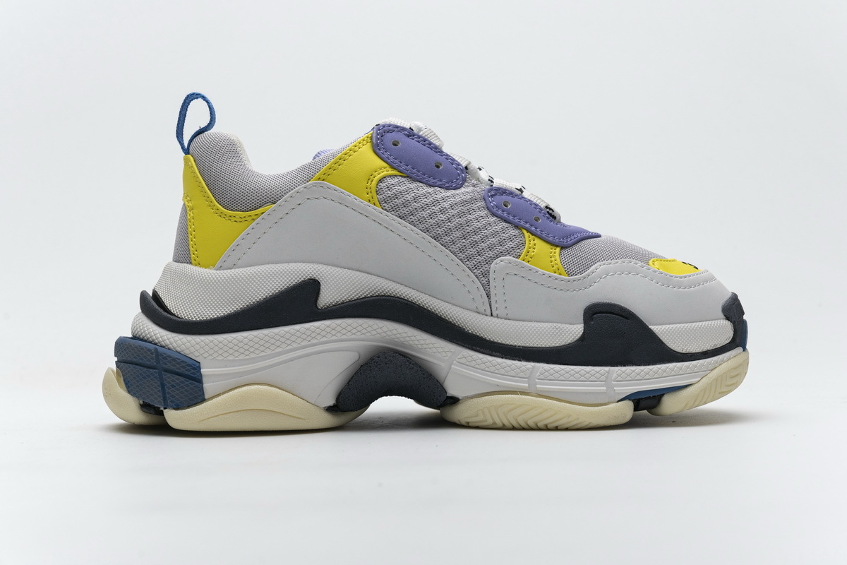 Bstsneaker- Balenciaga Triple S Black Grey Blue 541624 W06E2 7282 