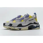 Bstsneaker- Balenciaga Triple S Black Grey Blue 541624 W06E2 7282 
