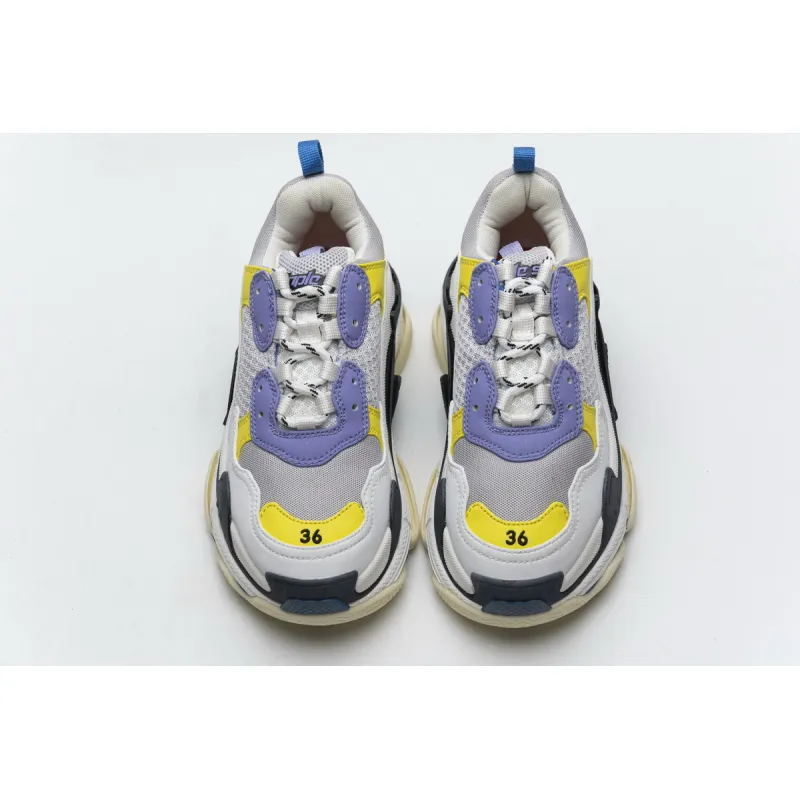 Bstsneaker- Balenciaga Triple S Black Grey Blue 541624 W06E2 7282 