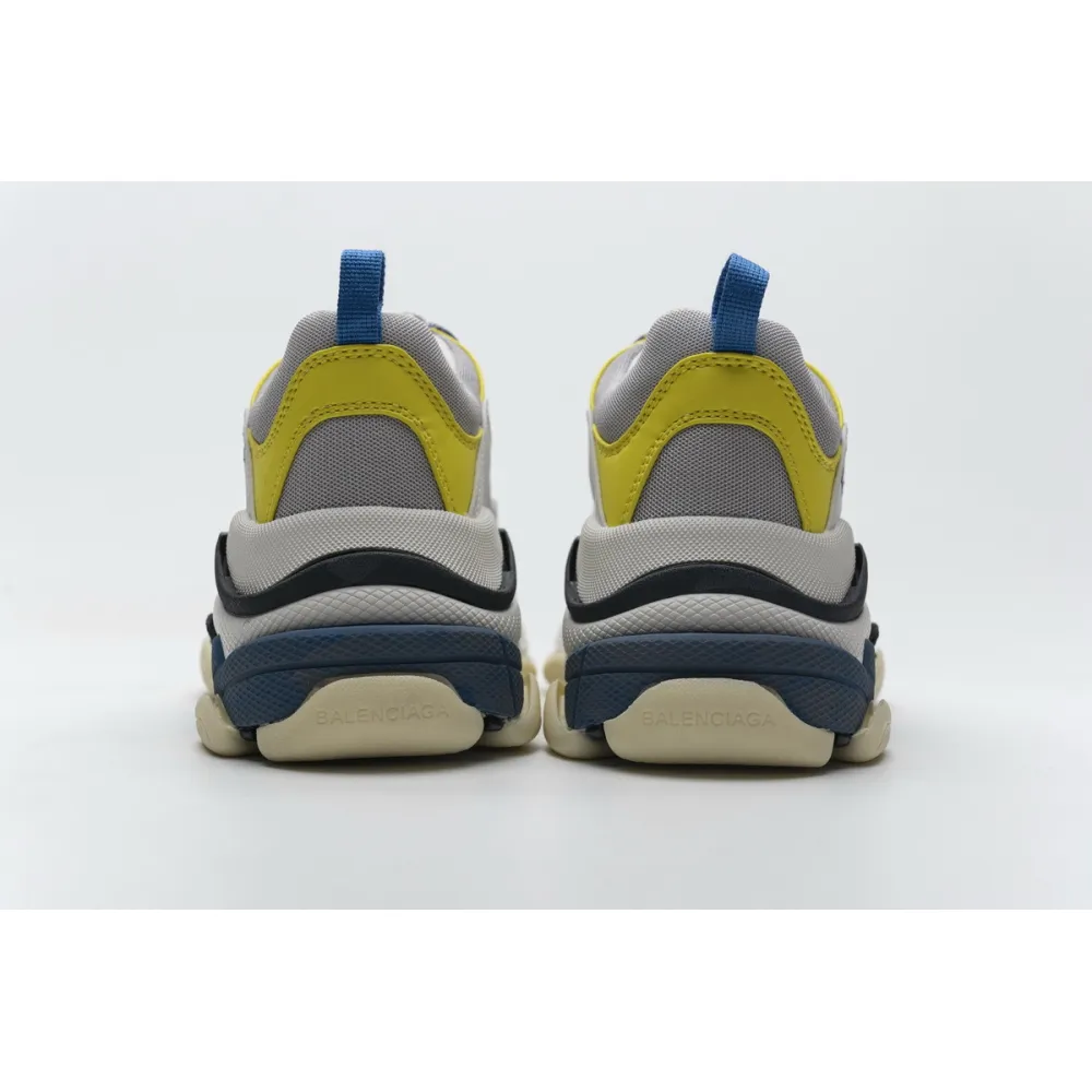 Bstsneaker- Balenciaga Triple S Black Grey Blue 541624 W06E2 7282 