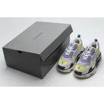 Bstsneaker- Balenciaga Triple S Black Grey Blue 541624 W06E2 7282 