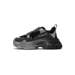 Bstsneaker- Balenciaga Triple S Black Grey Silver 483546 W06F1 0841 