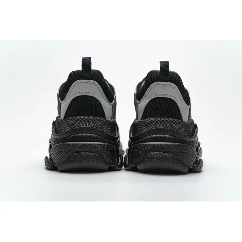 Bstsneaker- Balenciaga Triple S Black Grey Silver 483546 W06F1 0841 
