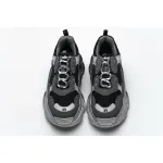 Bstsneaker- Balenciaga Triple S Black Grey Silver 483546 W06F1 0841 