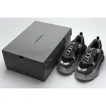 Bstsneaker- Balenciaga Triple S Black Grey Silver 483546 W06F1 0841 