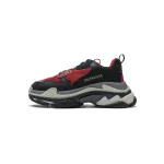 Bstsneaker- Balenciaga Triple S Black Red Grey 483513 W06E1 1006 
