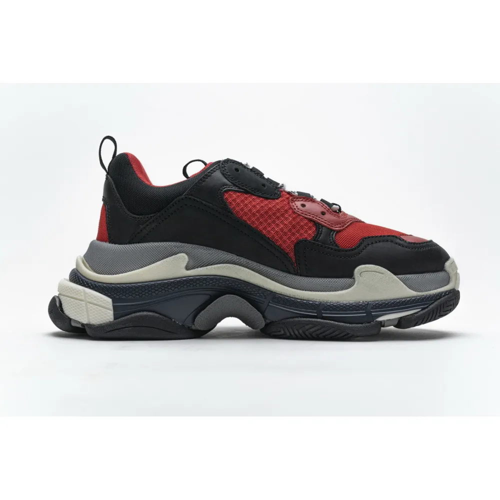 Bstsneaker- Balenciaga Triple S Black Red Grey 483513 W06E1 1006 